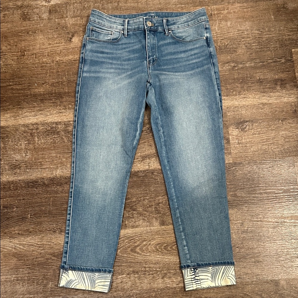 White House Black Market Blue Ankle Jeans